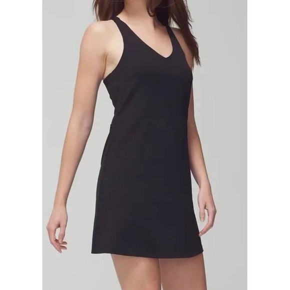 Soma Dresses & Skirts - Soma 24/7 Womens Active Dress Black Racerback Built-in Shorts Size S RN79984